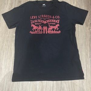 Levi's Unisex Black Tee